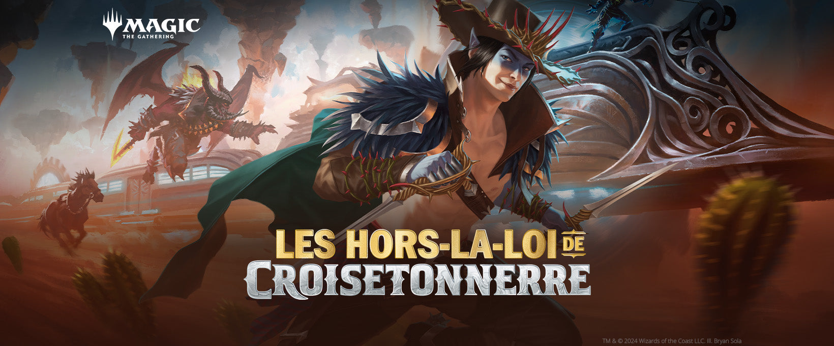Cartes à l'unité Magic - Les hors-la-loi de Croisetonnerre
