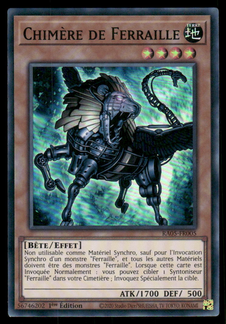 RA05-005 Chimère de Ferraille - French (NM)(V.1 - Super Rare)