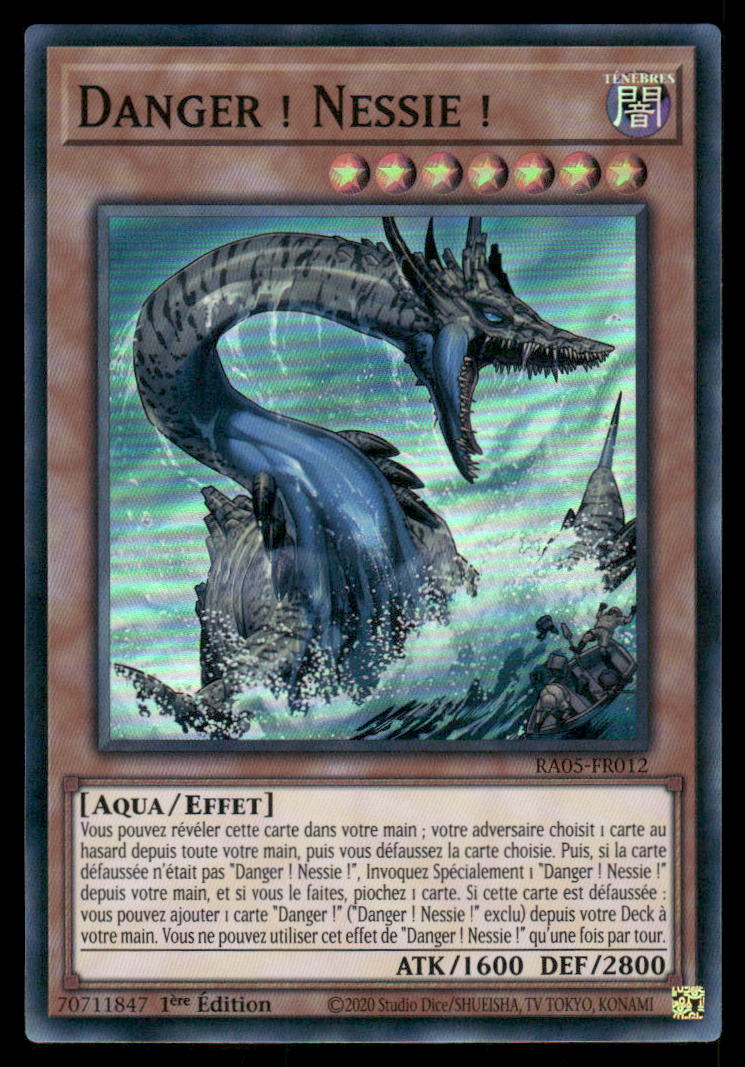 RA05-012 Danger ! Nessie ! - French (NM)(V.2 - Ultra Rare)