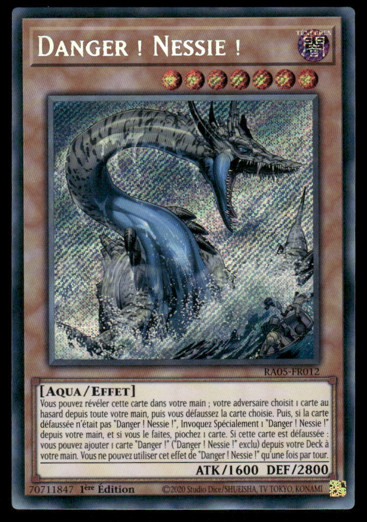 RA05-012 Danger ! Nessie ! - French (NM)(V.5 - Starlight Rare)
