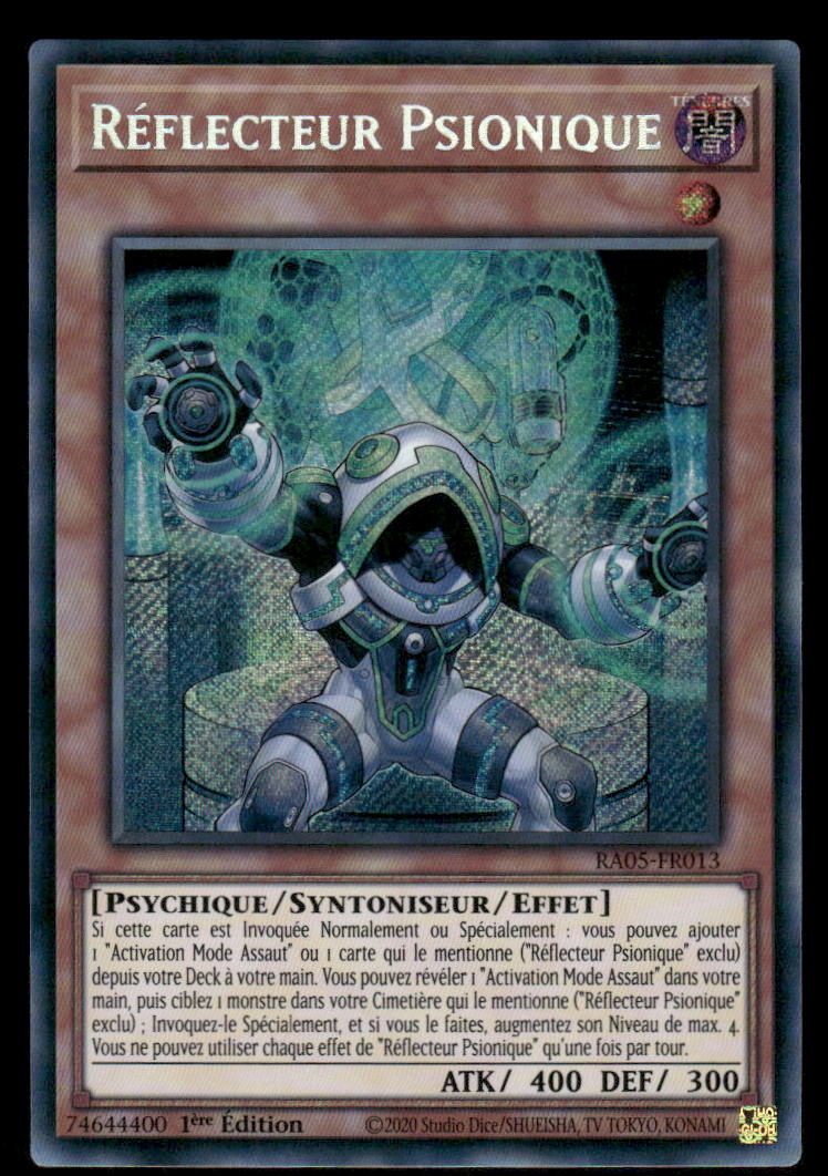 RA05-013 Réflecteur Psionique - French (NM)(V.4 - Platinum Secret Rare)