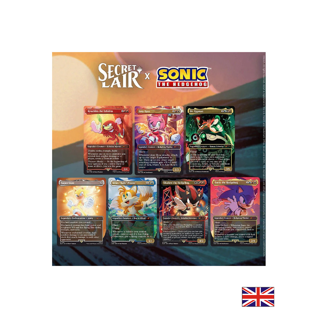 Secret Lair x Sonic : Friends & Foes non foil - Magic: The Gathering (Anglais) (Précommande sortie le 21.08.25) (Arrivage prévu le 2 Septembre)
