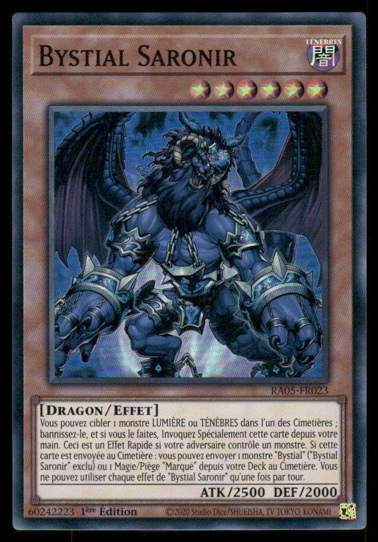 RA05-023 Bystial Saronir - French (NM)(V.1 - Super Rare)