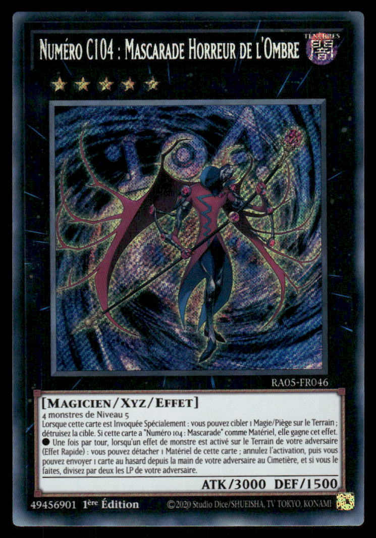 RA05-046 Numéro C104 : Mascarade Horreur de l'Ombre - French (NM)(V.7 - Collectors Rare)