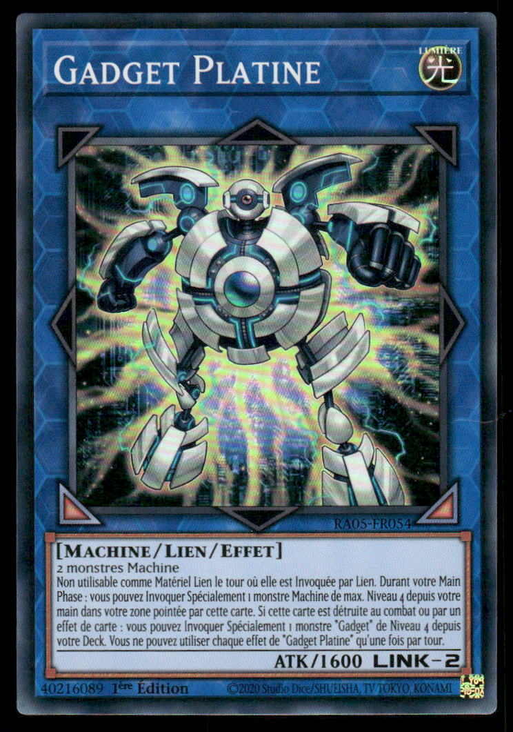 RA05-054 Gadget Platine - French (NM)(V.1 - Super Rare)