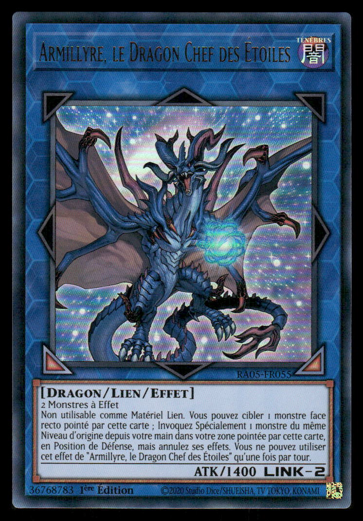 RA05-055 Armillyre, le Dragon Chef des Étoiles - French (NM)(V.2 - Ultra Rare)