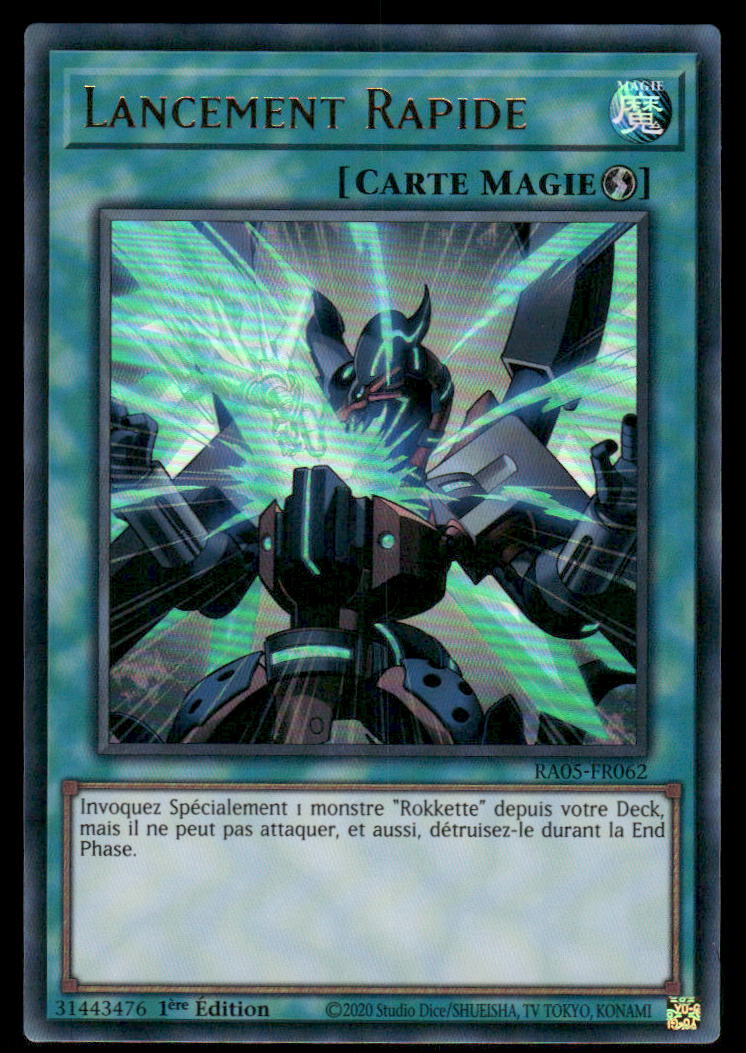 RA05-062 Lancement Rapide - French (NM)(V.2 - Ultra Rare)