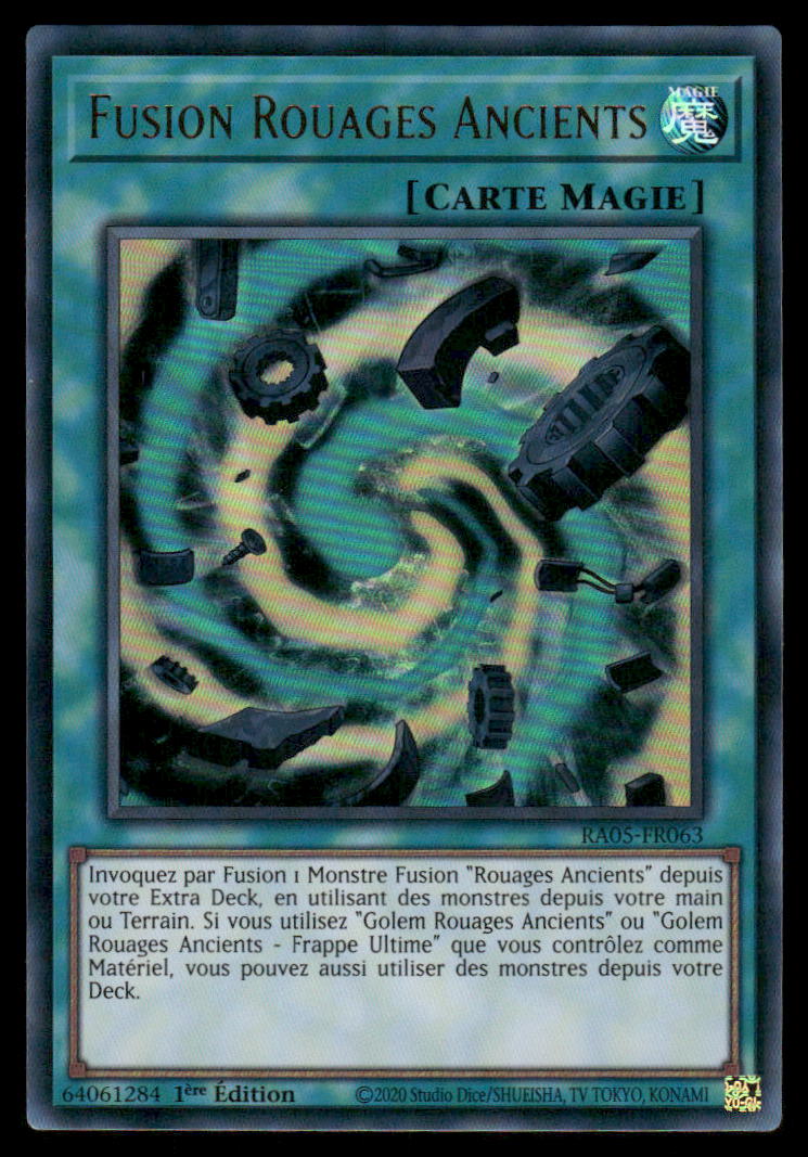 RA05-063 Fusion Rouages Ancients - French (NM)(V.2 - Ultra Rare)