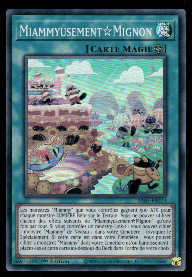 RA05-073 MiammyusementMignon - French (NM)(V.1 - Super Rare)
