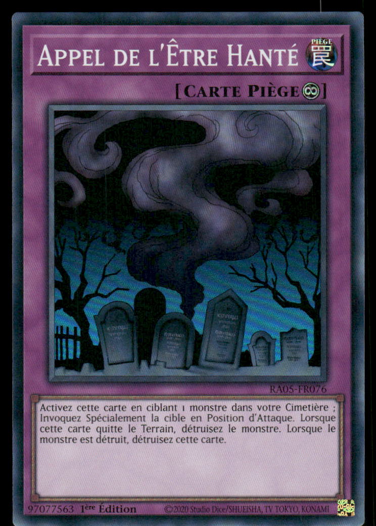 RA05-076 Appel de l'Être Hanté - French (NM)(V.1 - Super Rare)