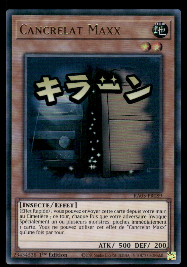 RA05-089 Cancrelat Maxx - French (NM)(V.1 - Ultra Rare)