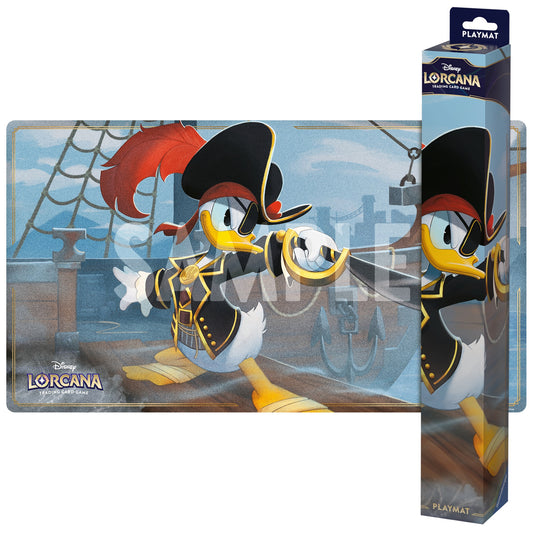 Disney Lorcana : La Mer Azurite - Tapis de jeu Donald Duck