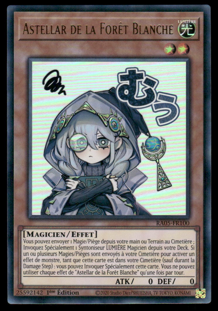 RA05-100 Astellar de la Forêt Blanche - French (NM)(V.2 - Starlight Rare)