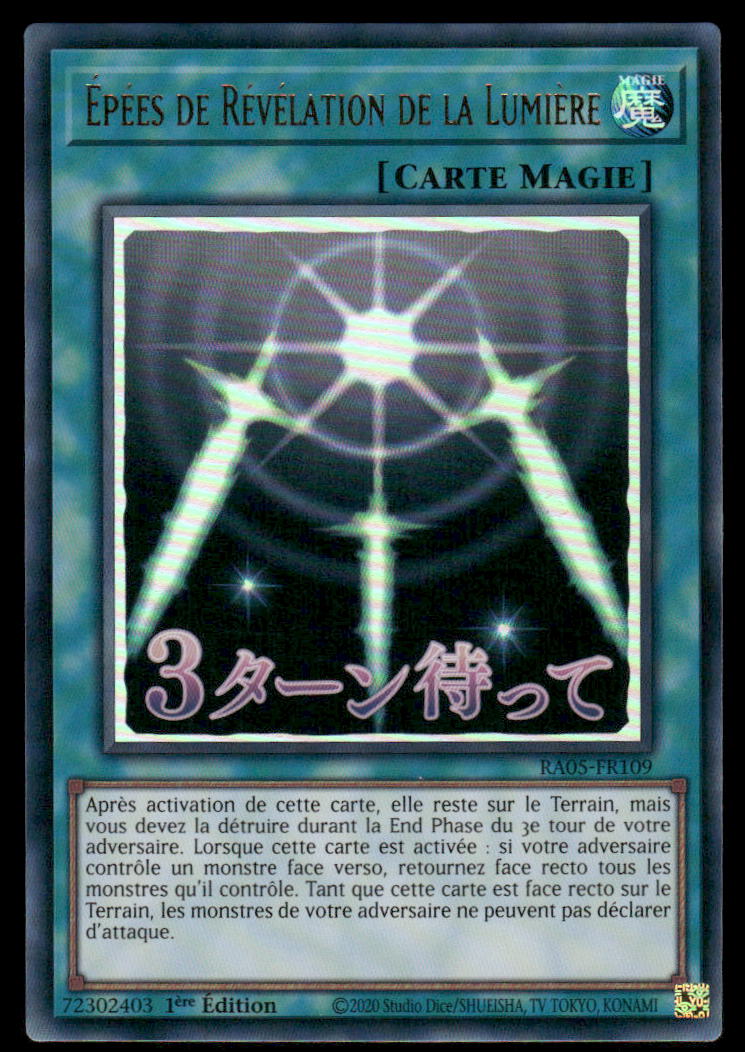 RA05-109 Épées de Révélation de la Lumière - French (NM)(V.1 - Ultra Rare)