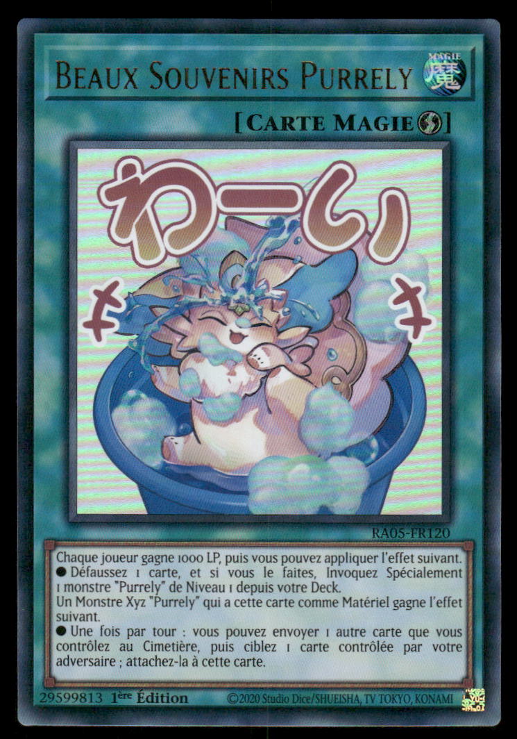 RA05-120 Beaux Souvenirs Purrely - French (NM)(V.2 - Starlight Rare)