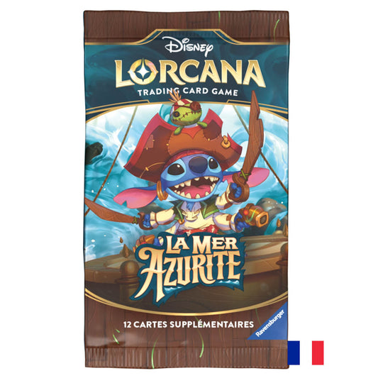 Disney Lorcana - La Mer Azurite - Booster FR