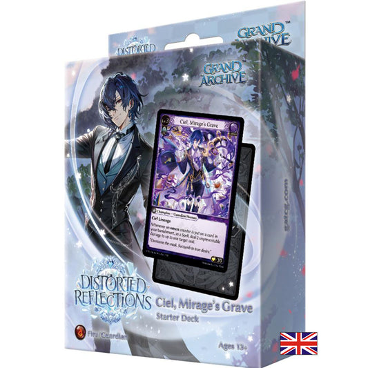 Grand Archive - Starter Deck - Ciel, Mirage’s Grave - Distorted Reflections (Anglais)