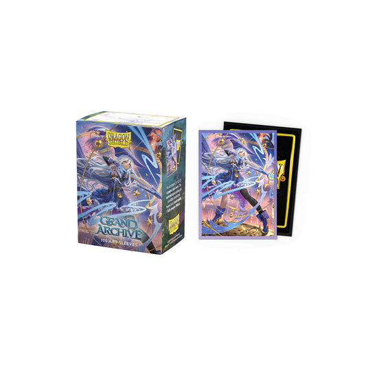 Dragon Shield - 100 protège-cartes Sleeves Standard Art Dual Mat - Grand Archive : Diana, Moonpiercer