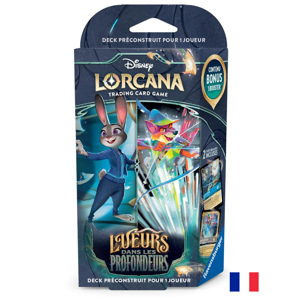 Disney Lorcana - Deck - Chapitre 10 Lueurs dans les profondeurs : Judy Hopps & Robin des Bois