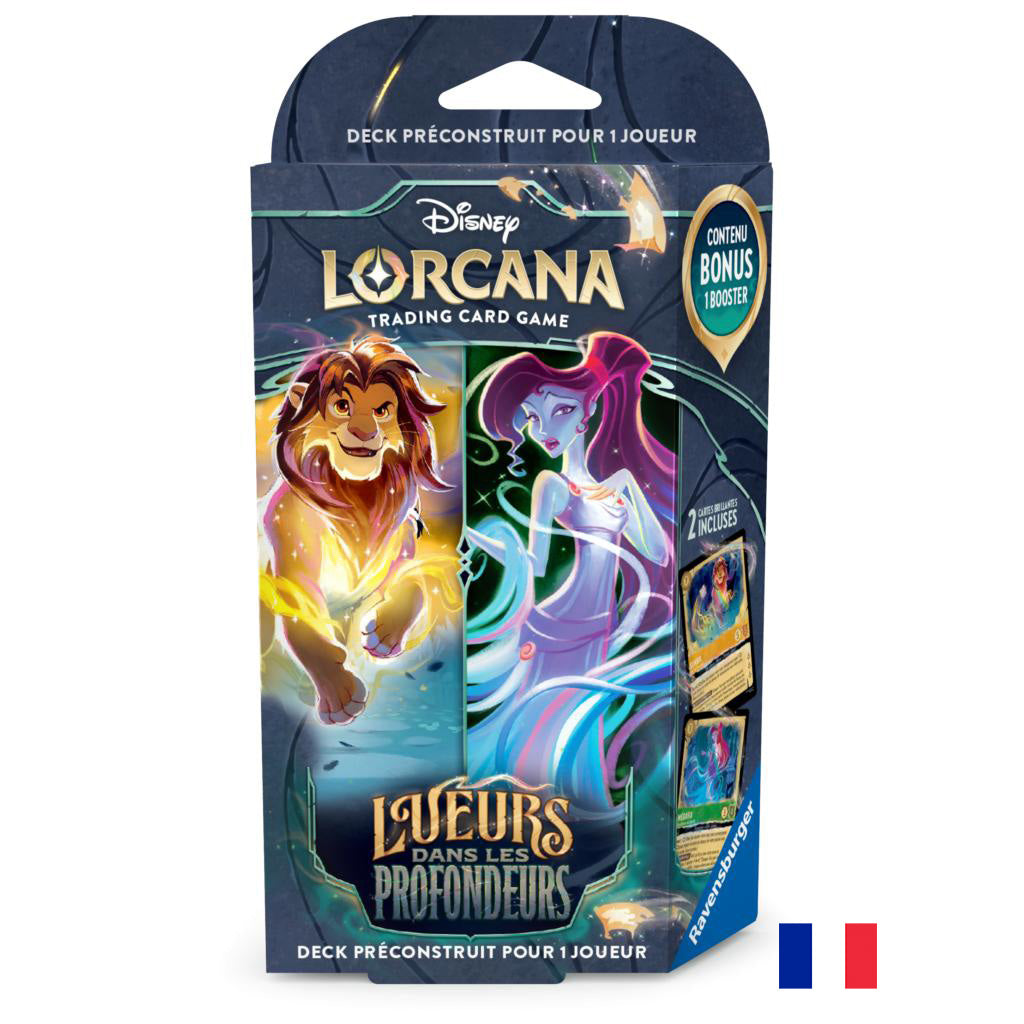 Disney Lorcana - Deck - Chapitre 10 Lueurs dans les profondeurs : Simba & Mégara FR