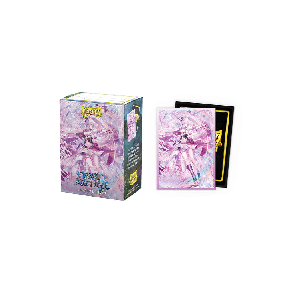 Dragon Shield - 100 protège-cartes Sleeves Standard Art Dual Mat - Grand Archive : Merlin, Brilliant Vestige