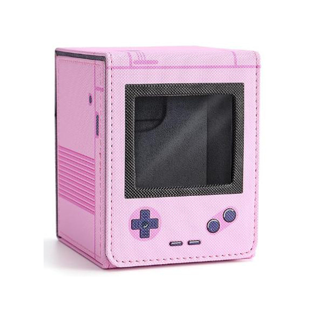 Venssu Deck Box 100+ - box with window - Retro Gaming Console - Pink
