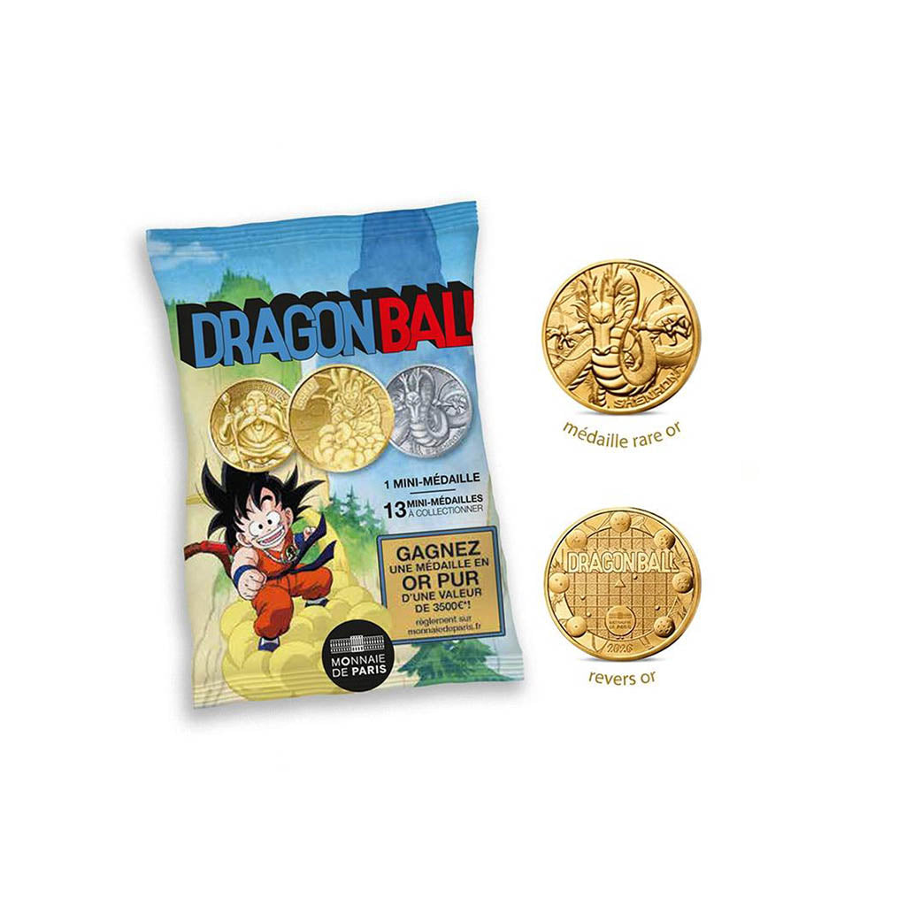 Monnaie de Paris - Dragon Ball : Pochette surprise 2026 Mini-médaille 34mm