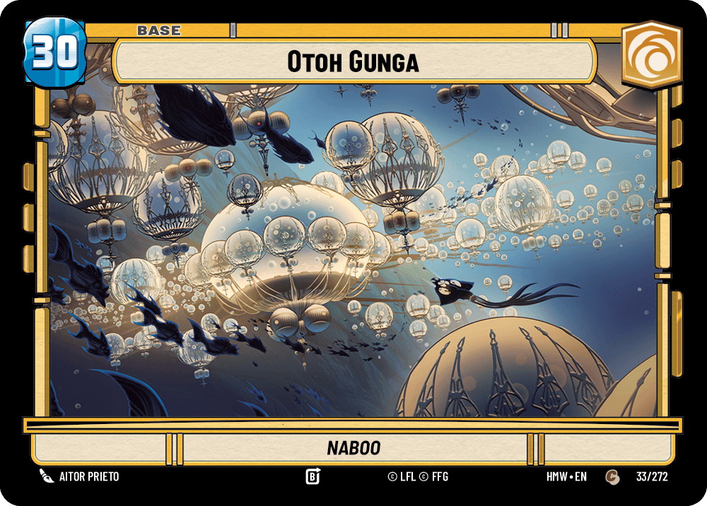 Otoh Gunga - HMW-033 - Standard - recto Anglais