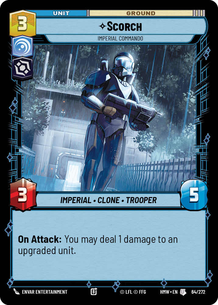 Scorch, Commando Impérial - HMW-064 - Standard - recto Anglais