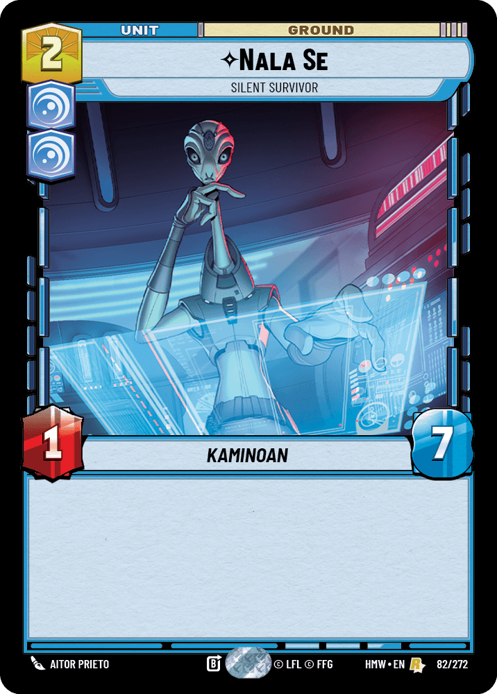 Nala Se, Survivante Silencieuse - HMW-082 - Standard - recto Anglais
