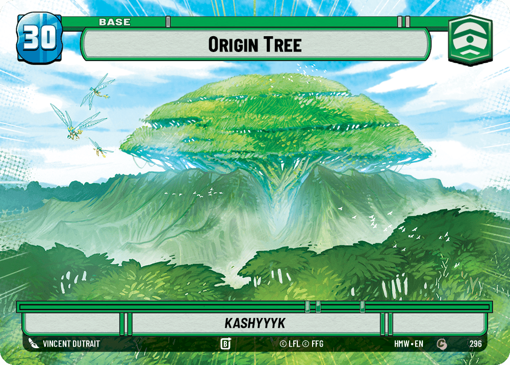 Arbre des Origines - XHMW-296 - Hyperspace - recto Anglais