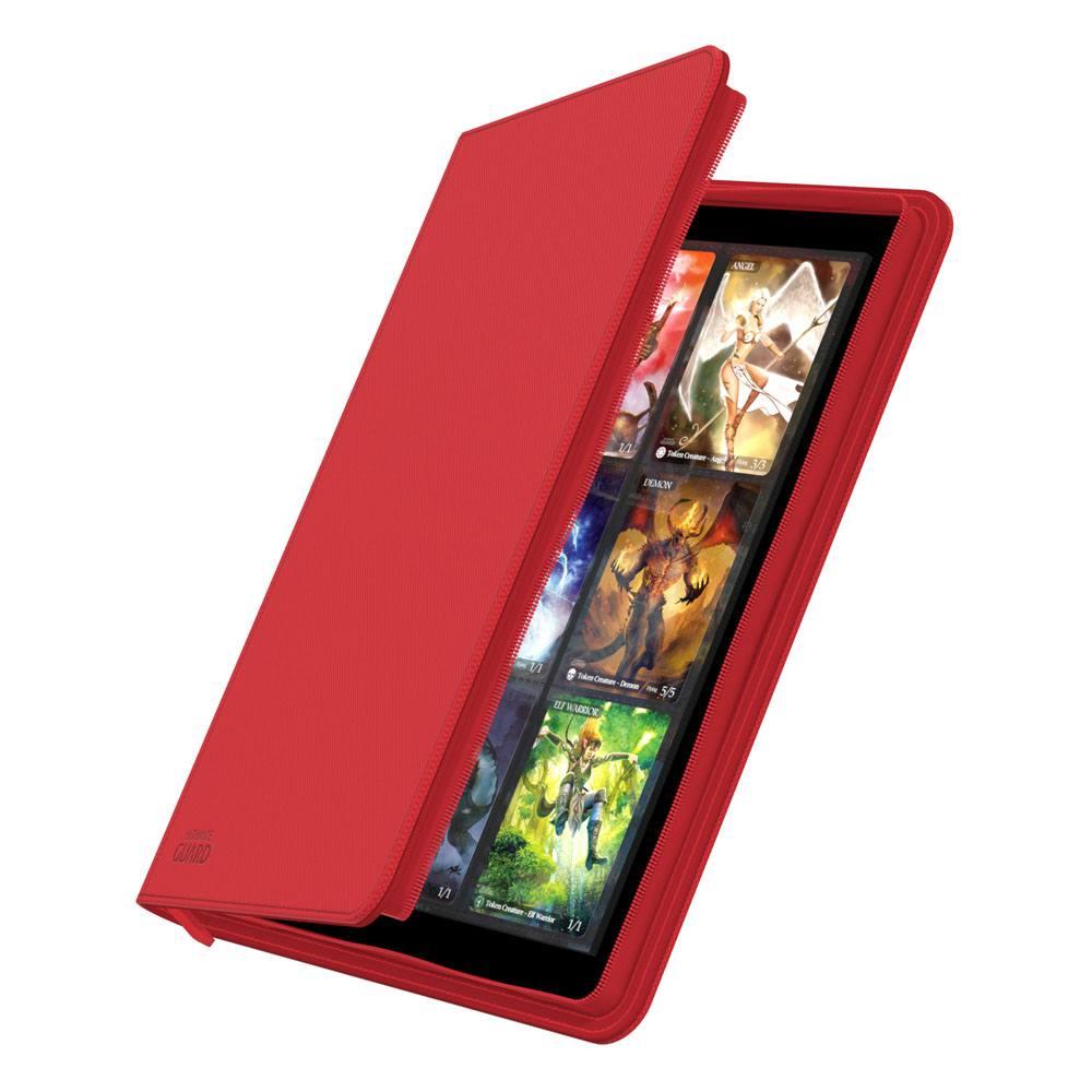 Ultimate Guard - Album Portfolio A4 18-Pocket Zipfolio Xenoskin 360 - Rouge