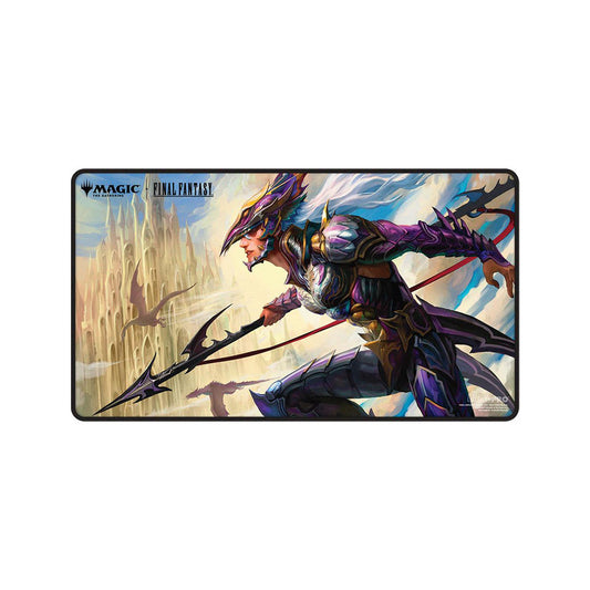 Magic: The Gathering®—FINAL FANTASY™ Kain, Traitorous Dragoon Black Stitched Playmat
