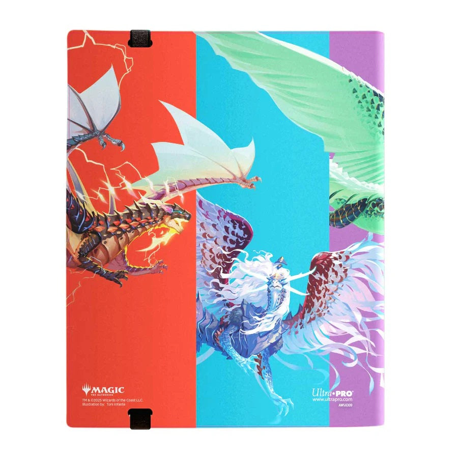 MTG: Tarkir Dragonstorm Prerelease Key Artwork 9-Pocket PRO-Binder