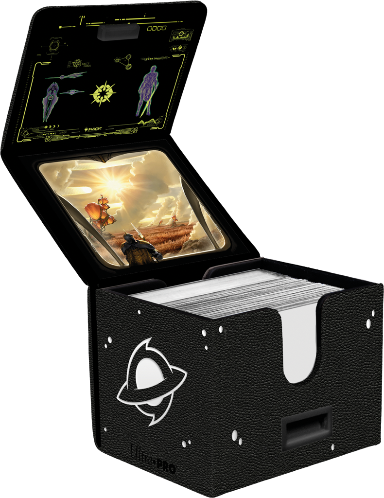 Edge of Eternities Adagia, Windswept Bastion Alcove Edge Deck Box - Magic: The Gathering