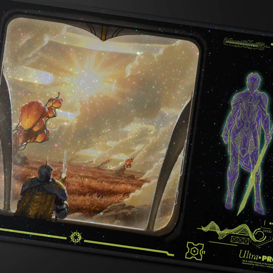 Edge of Eternities Adagia, Windswept Bastion Holofoil Playmat - Magic: The Gathering