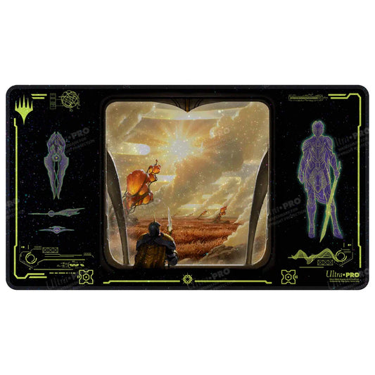 Edge of Eternities Adagia, Windswept Bastion Holofoil Playmat - Magic: The Gathering