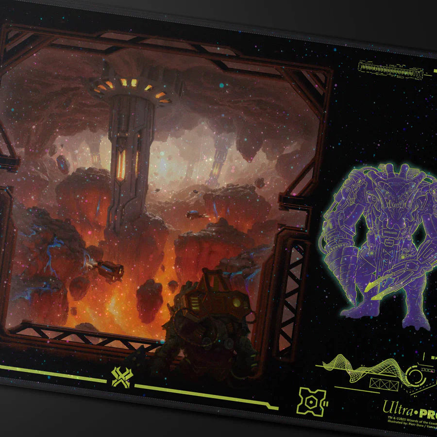 Edge of Eternities Kavaron, Memorial World Holofoil Playmat - Magic: The Gathering