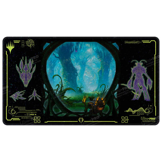 Edge of Eternities Evendo, Waking Haven Holofoil Playmat - Magic: The Gathering