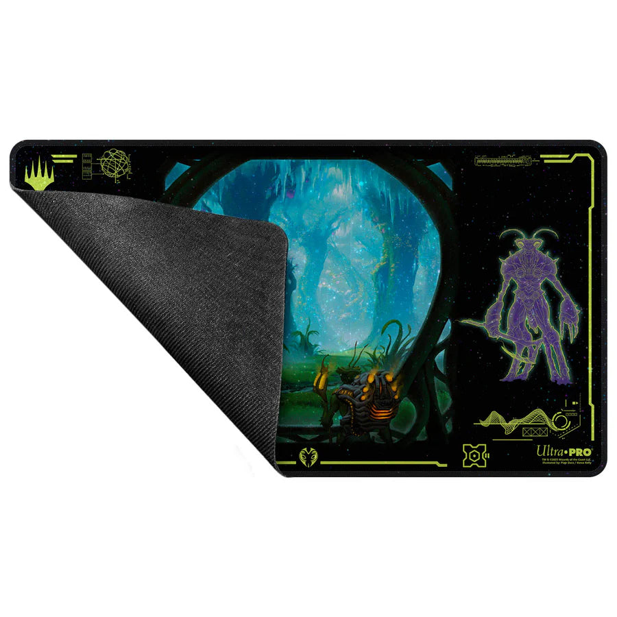 Edge of Eternities Evendo, Waking Haven Holofoil Playmat - Magic: The Gathering