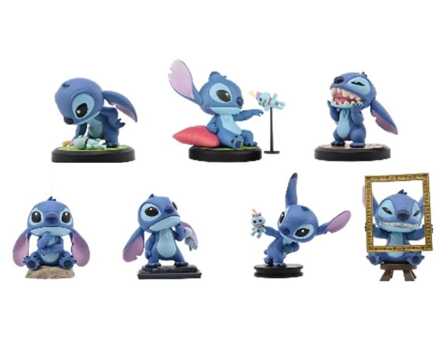 YuMe Hero Box Blind Box Art Gallery - Figurines Stitch - Disney