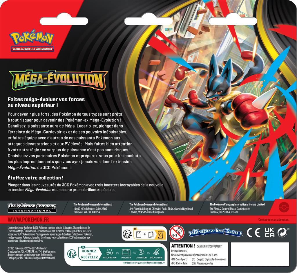 Pokémon Tri-pack Psykokwak - ME01 - Méga-Évolution
