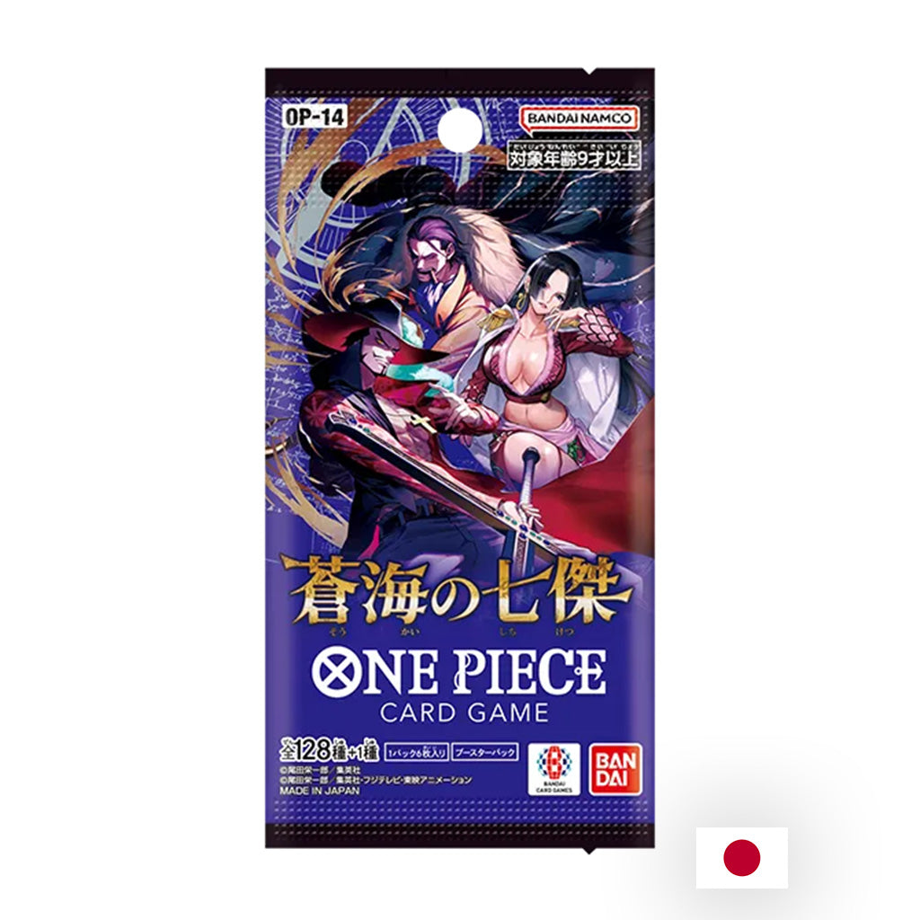 Boite de 24 Boosters - OP14 The Seven Warlords of the Sea - One Piece Card Game JP