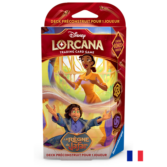 Deck de Démarrage Le Règne de Jafar - Tiana / Bruno Madrigal - Disney Lorcana FR