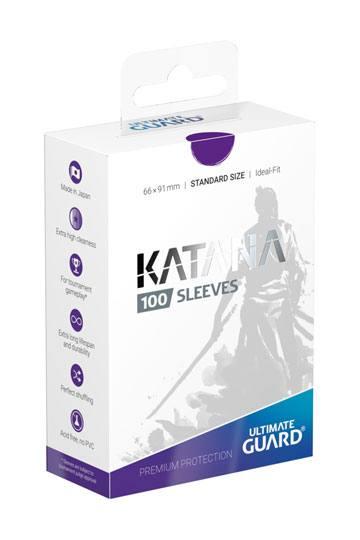 Katana Violet - Ultimate Guard 100 protège-cartes - Sleeves Standard