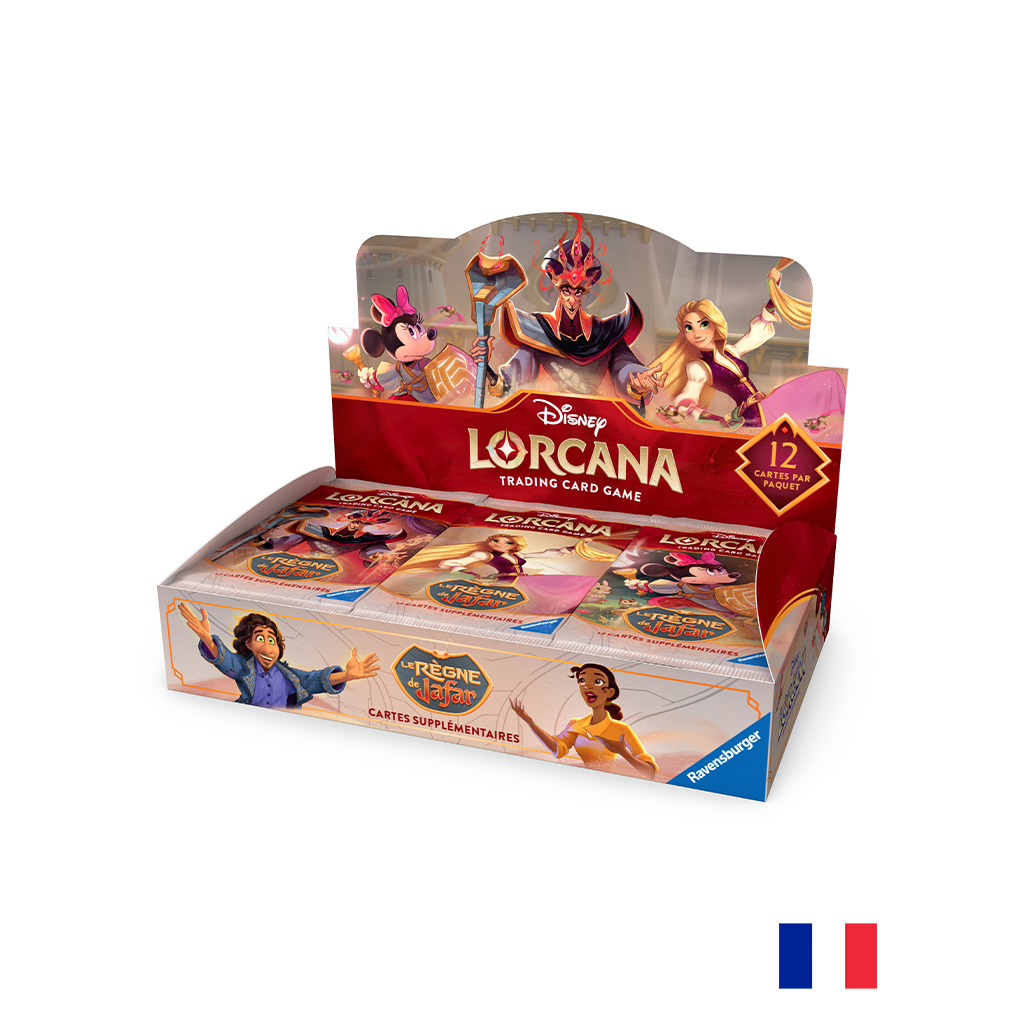 Boite de 24 Boosters - Le Règne de Jafar - Disney Lorcana FR