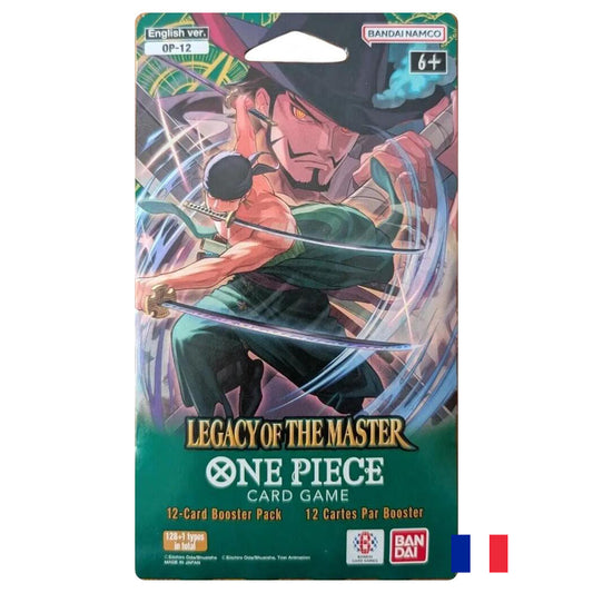 Booster sous blisters OP12 - One Piece Card Game : L'Héritage du Maître