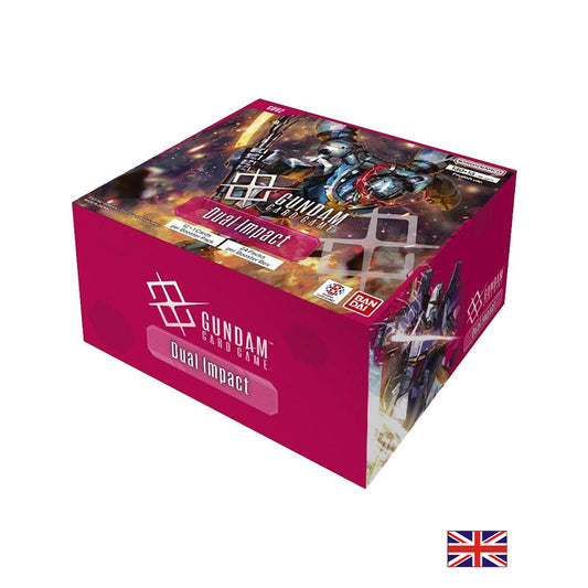 Gundam Card Game - Boîte de 24 Boosters - GD02 Dual Impact (Anglais) (Précommande sortie le 24.10.25) (Arrivage prévu le 12.11.25)