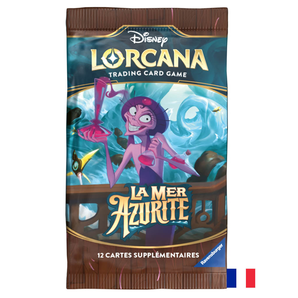 Disney Lorcana - La Mer Azurite - Booster FR