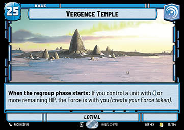 LOF-19 Temple de la Vergence - French (NM)